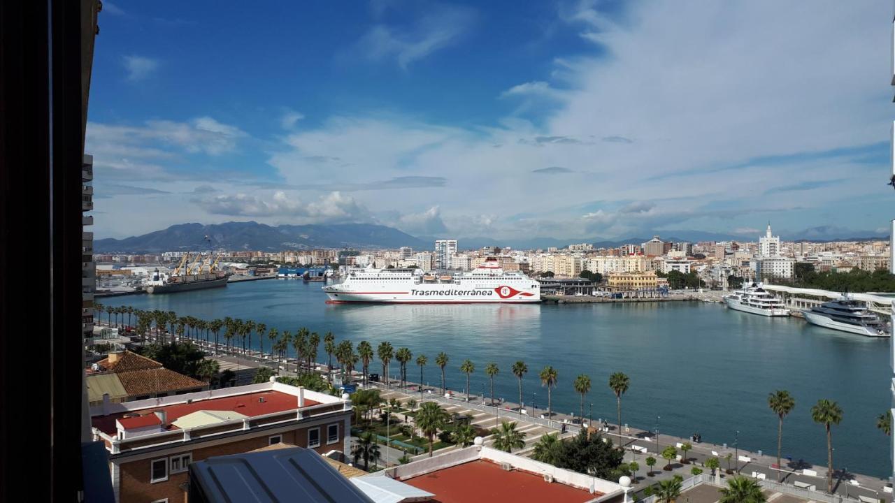 شقة Malagueta & Port مالقة المظهر الخارجي الصورة